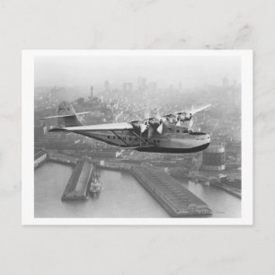 Pan American China Clipper en San Francisco 2 Briefkaart