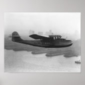 Pan American China Clipper en San Francisco Poster (Voorkant)
