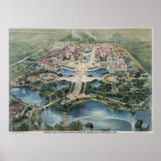 Pan American Exposition Buffalo1901 Poster (Voorkant)