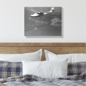 Pan American Philippine Martin Clipper over Canvas Afdruk (Insitu (Slaapkamer))