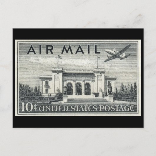 Pan American Union Building, Air Mail, Verenigde S Briefkaart (Voorkant)