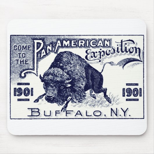 Pan-Amerikaanse Expo 1901 Muismat (Voorkant)