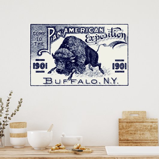 Pan-Amerikaanse Expo 1901 Poster (Keuken)