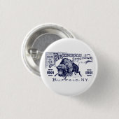 Pan-Amerikaanse Expo 1901 Ronde Button 3,2 Cm (Voorkant /achterkant)