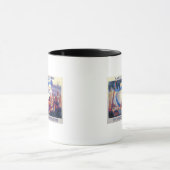 pan-Amerikaanse reisposter - Hawaii Mok (Midden)