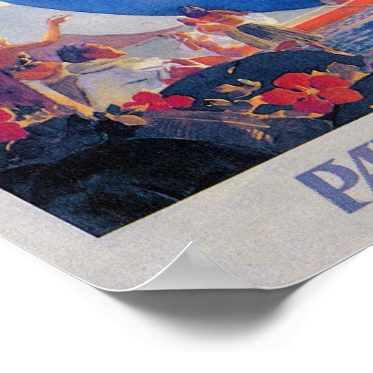  pan-Amerikaanse reisposter - Hawaii Poster (Hoek)