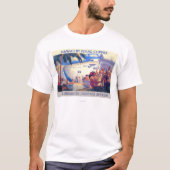  pan-Amerikaanse reisposter - Hawaii T-shirt (Voorkant)