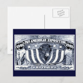 Pan-Amerikaanse toelichting 1901 Briefkaart (Voorkant / Achterkant)