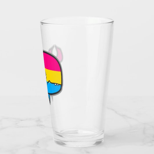 Pan-angstige, maar gepantserde walvisbril glas (Links)