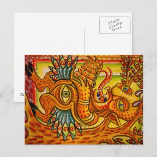 Pan-briefkaart Briefkaart (Voorkant / Achterkant)