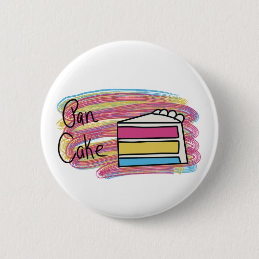 PAN Cake Ronde Button 5,7 Cm (Voorkant)