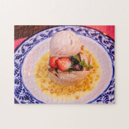Pan de Elote Mexican Corn Dessert Jigzaag Puzzle Legpuzzel