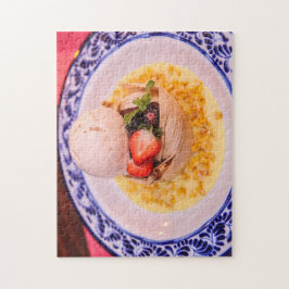 Pan de Elote Mexican Corn Dessert Jigzaag Puzzle Legpuzzel