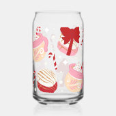 Pan Dulce Cafecito Mexicaanse Kerst Blikvorm Glas (Achterkant)