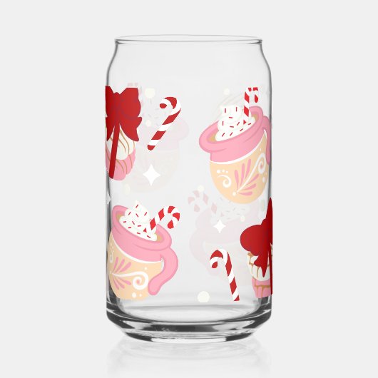 Pan Dulce Cafecito Mexicaanse Kerst Blikvorm Glas (Rechts)