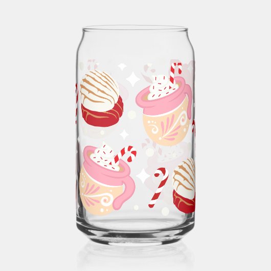 Pan Dulce Cafecito Mexicaanse Kerst Blikvorm Glas (Links)