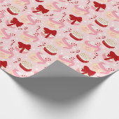 Pan Dulce y Cafecito Mexicaanse Kerst Cadeaupapier (Hoek)