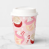 Pan Dulce y Cafecito Mexicaanse Kerst Papieren Bekers (Links)