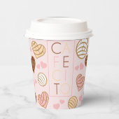 Pan Dulce y Cafecito Mexicaanse Kerst Papieren Bekers (Links)