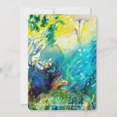 PAN EN DEER IN HET BOSTER (Achterkant)