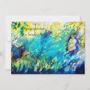 PAN EN DEER Summer Party Kaart