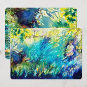 PAN EN DEER Summer Party Kaart (Voorkant / Achterkant)