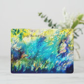 PAN EN DEER Summer Party Kaart (Staand voorkant)