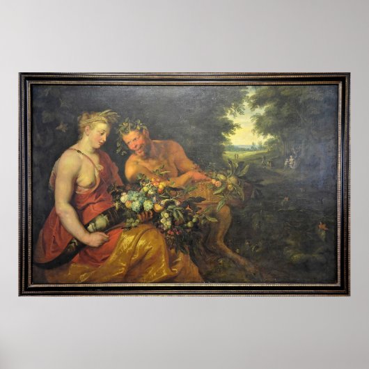 Pan et Cérès Poster (Voorkant)