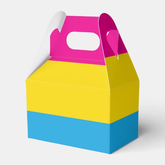 Pan Flag Bedankdoosjes (Voorkant Zijde)