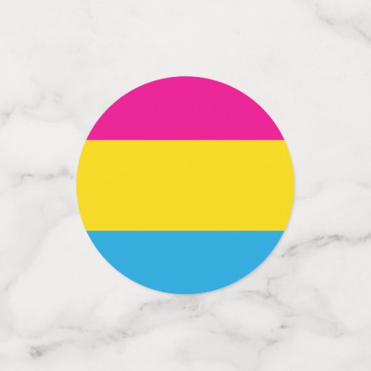 Pan Flag Confetti (Kleine voorkant)