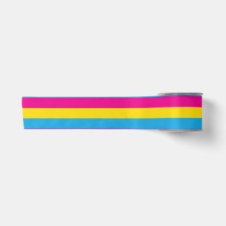 Pan Flag Satijnen Lint