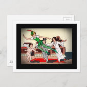 Pan Flies for the Children at Home Briefkaart (Voorkant / Achterkant)