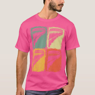 Pan fluitist instrumentpanfluit t-shirt