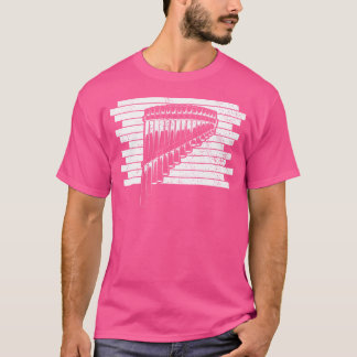 Pan fluitist instrumentpanfluit t-shirt
