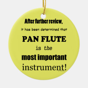 Pan Flute Belangrijkste instrument Keramisch Ornament