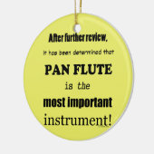 Pan Flute Belangrijkste instrument Keramisch Ornament (Links)