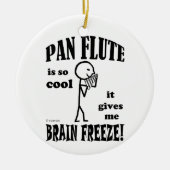Pan Flute, Brain Freeze Keramisch Ornament (Voorkant)