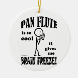 Pan Flute, Brain Freeze Keramisch Ornament