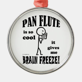Pan Flute, Brain Freeze Metalen Ornament