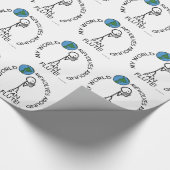 Pan Flute - de Wereld revolt rond Cadeaupapier (Hoek)