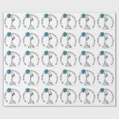 Pan Flute - de Wereld revolt rond Cadeaupapier (Vlak)