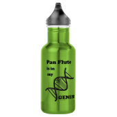 Pan Flute in mijn genen Waterfles (Rechts)
