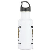 Pan Flute King of Instruments Waterfles (Achterkant)