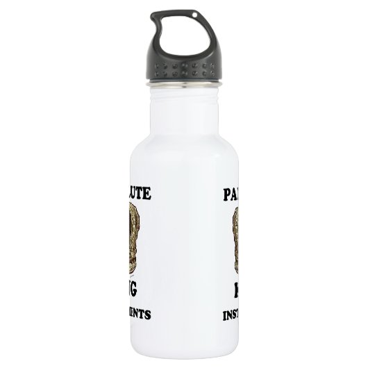 Pan Flute King of Instruments Waterfles (Achterkant)