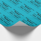 Pan Flute maakt me gelukkig Cadeaupapier (Hoek)