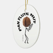 Pan Flute Nut Keramisch Ornament (Links)