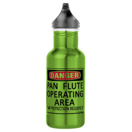 Pan Flute-operatiegebied Waterfles