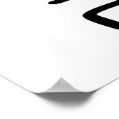 Pan Flute voelt de muziek Poster (Hoek)