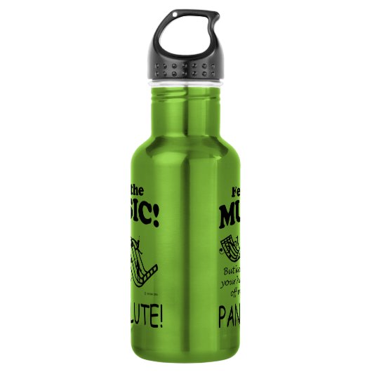 Pan Flute voelt de muziek Waterfles (Voorkant)