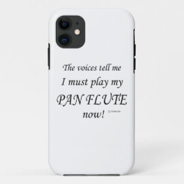 Pan Flute Voices zegt dat je moet spelen iPhone 11 Hoesje